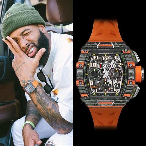 obj richard mille in game|Odell Beckham Jr. Wore an Almost.